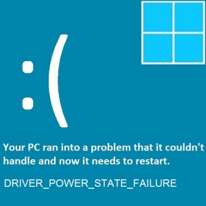 Устранение неполадок Driver_Power_State_Failure в Windows 8.1