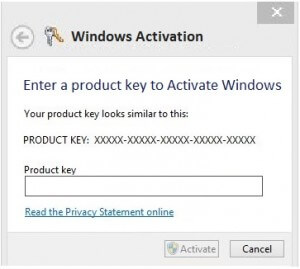 Не удается активировать Windows 8 Enterprise 64x