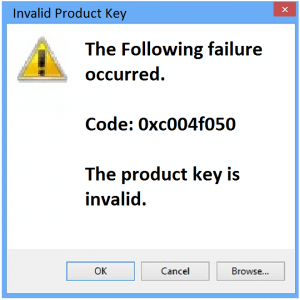 Как исправить ошибку обновления Windows 10 0xc004f050?