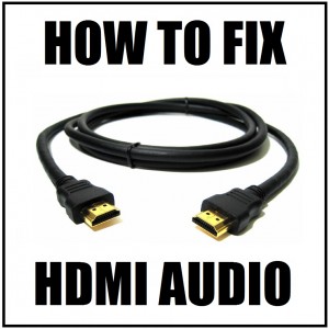 Устранение проблем с неработающим звуком HDMI