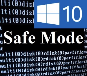 Запустите компьютер в «безопасном режиме» при использовании Windows 10
