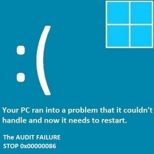 Как исправить ошибку Audit_Failure