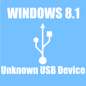Устранение неполадок с неизвестной ошибкой USB-устройства в Windows 8
