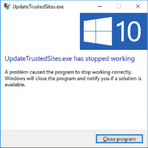 Как исправить ошибку «Обновление надежных сайтов остановлено» в Windows 10