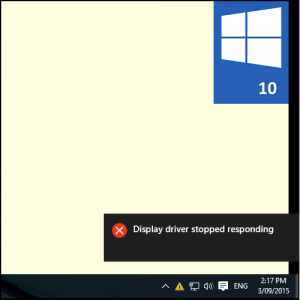 Ошибка обновления Windows 10 «Дисплей несовместим»