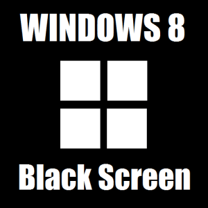 Черный экран Windows 8 вызван из-за перехода в спящий режим и выключения