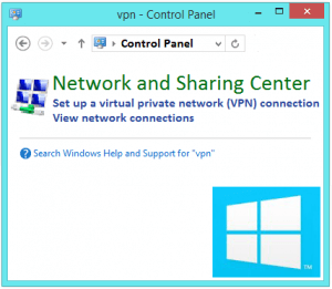 Устранение неполадок VPN-подключения в Windows 8