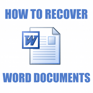 Как восстановить документ Word?