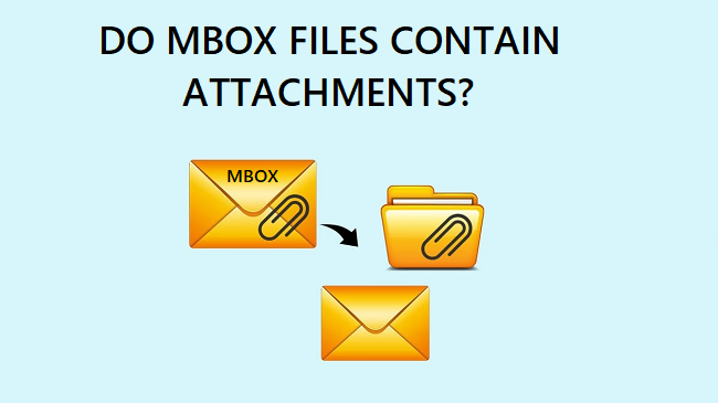 Содержат ли файлы MBOX вложения?  Найдите ответ здесь