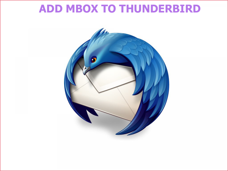 Доступ к файлу MBOX в Thunderbird