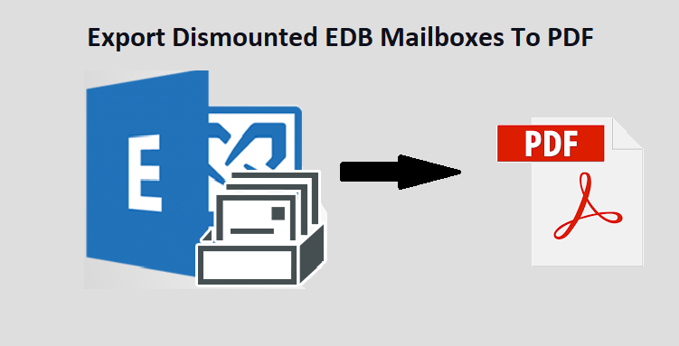 Как экспортировать демонтированные почтовые ящики EDB в PDF-документ?