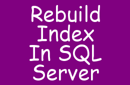 Когда и как восстанавливать индексы в базе данных SQL Server