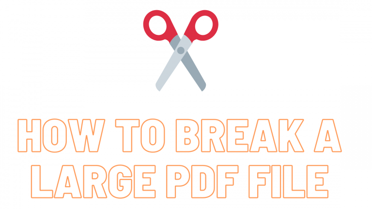 Как мгновенно разбить большой PDF-файл 6 различными способами за несколько шагов
