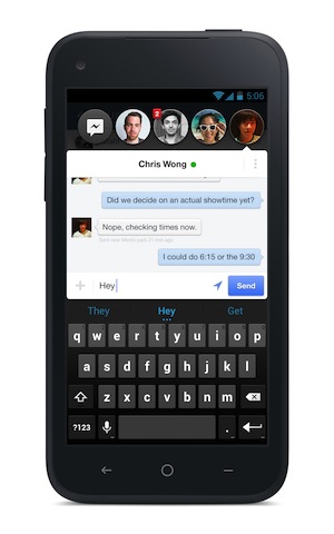 Как отключить головы чата в Facebook Messenger на Android