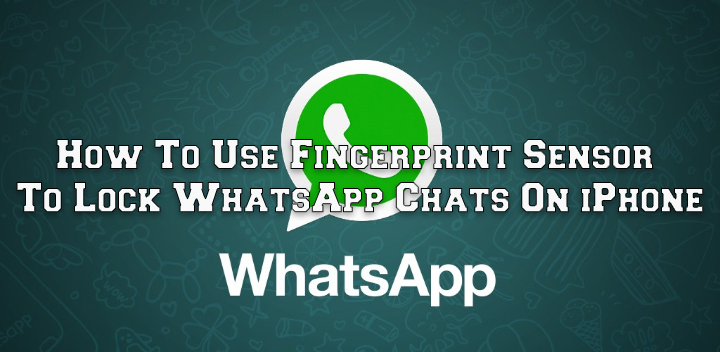 Как использовать датчик отпечатков пальцев для блокировки чатов WhatsApp на iPhone