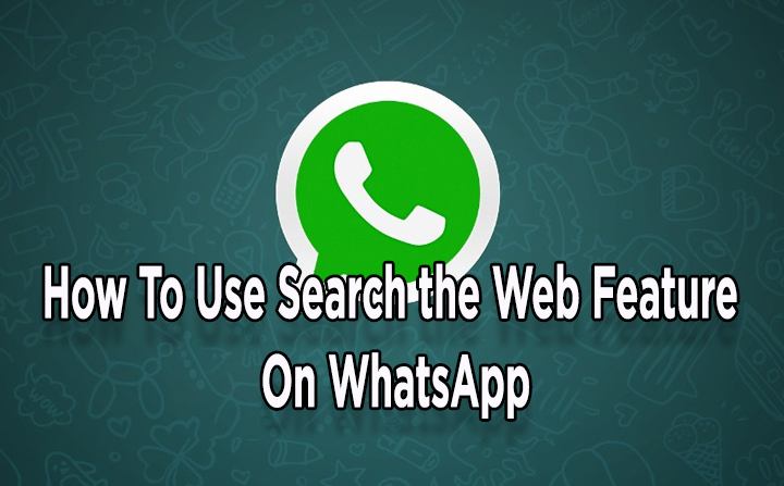 Как использовать функцию поиска в Интернете в WhatsApp