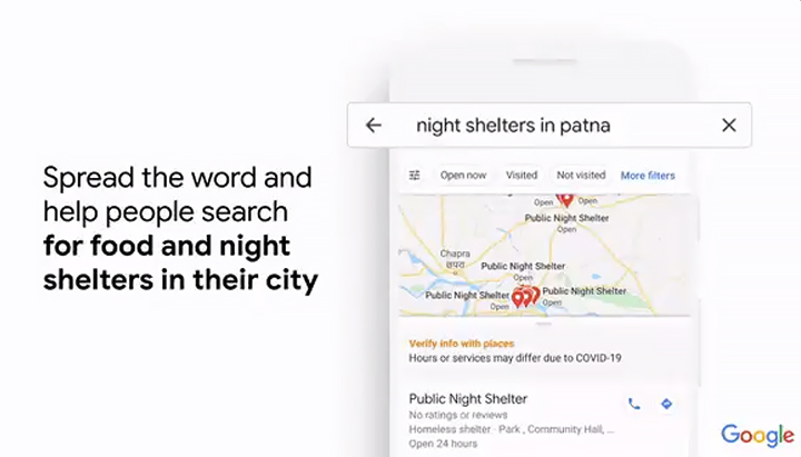 Как использовать карты Google для поиска мест для еды и ночлега