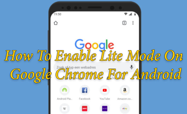 Как включить упрощенный режим в Google Chrome для Android
