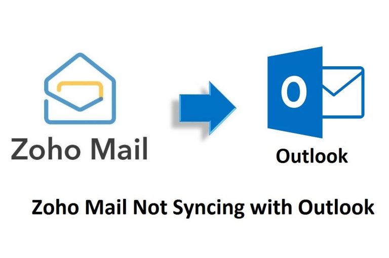 Почта Zoho не синхронизируется с Outlook