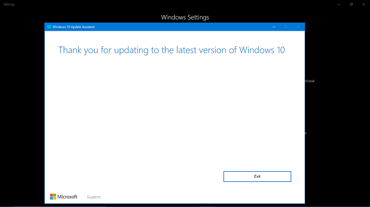 Исправлено: Мастер обновления Windows зависал на 99% установки.