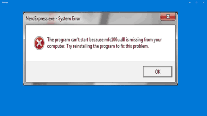 Как исправить ошибку «отсутствует mfc100u.dll» в Windows 10