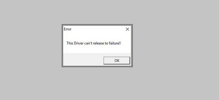 Этот драйвер не может дать сбой: как решить эту проблему в Windows 10