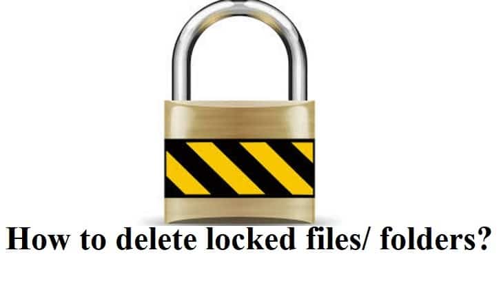 Как удалить заблокированные файлы или папки