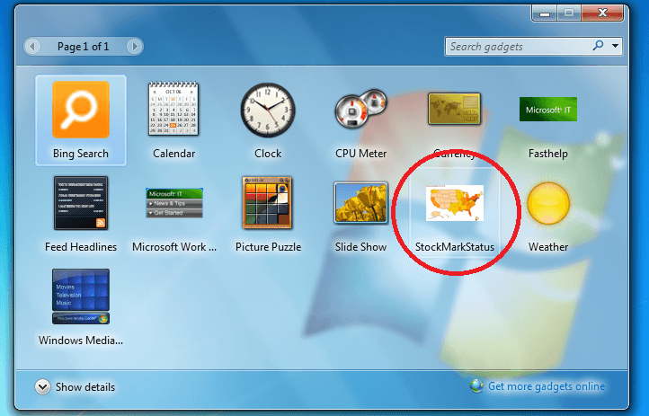 Загрузите и установите Windows 10, 8 GadgetsPack с легкостью