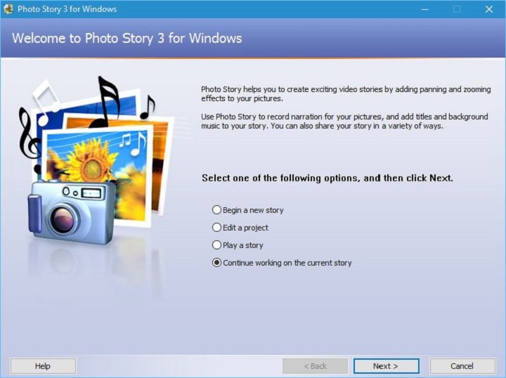 Как скачать и установить Photo Story в Windows 10