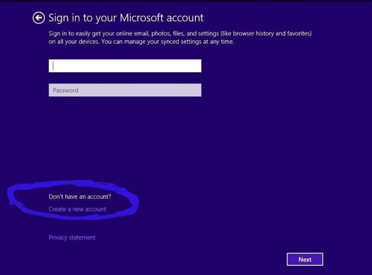 Как использовать Windows 8, 8.1 без учетной записи Microsoft Live