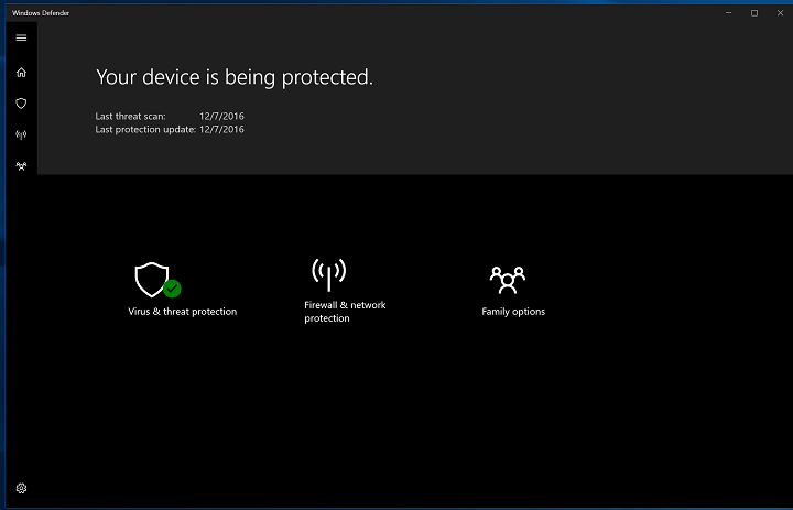 Проблемы с Защитником Windows после установки Windows 10 Creators Update[Fix]