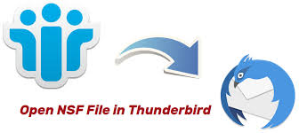 Как открыть файл NSF в Thunderbird