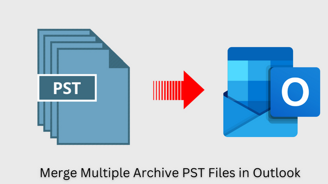 Объединение нескольких архивных файлов PST в Outlook