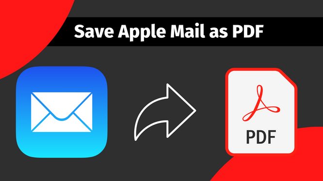 Сохраните Apple Mail в формате PDF с вложением с лучшими методами