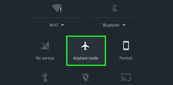Как включить режим полета на Android-смартфоне