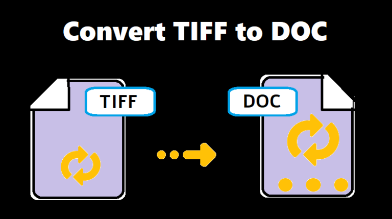 Конвертируйте TIFF в DOC самым безопасным доступным методом (без потерь)