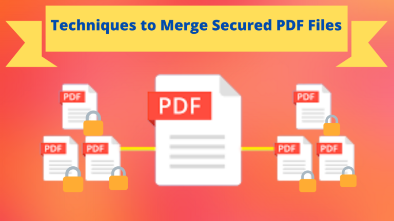Как объединить защищенные PDF-файлы, используя 2 разных метода