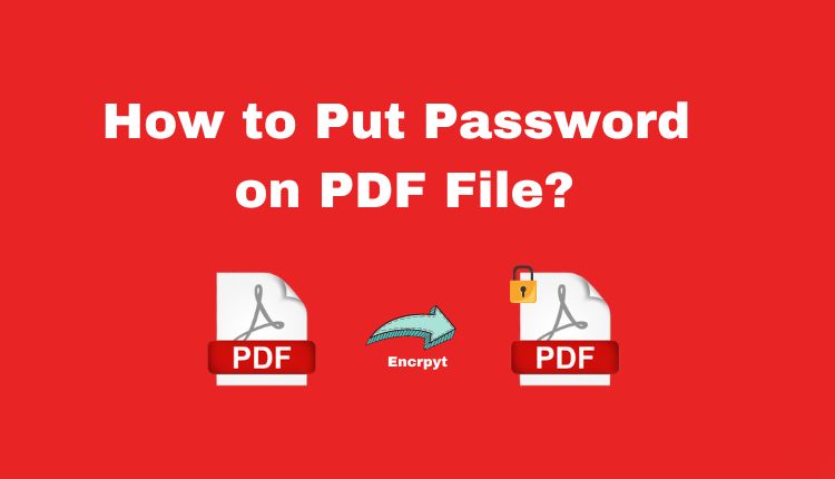 Поместите пароль в PDF-файл
