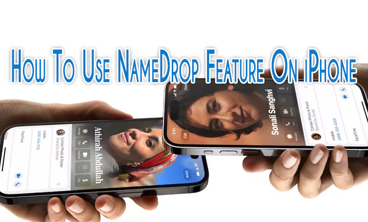 Как использовать функцию NameDrop на Apple iPhone