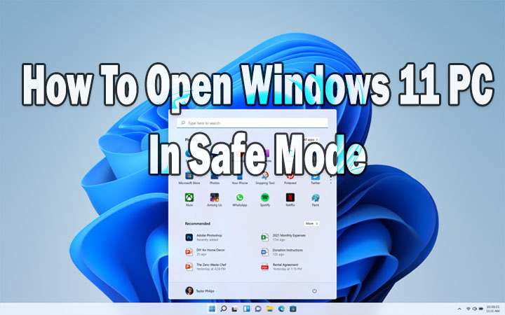 Как открыть компьютер с Windows 11 в безопасном режиме