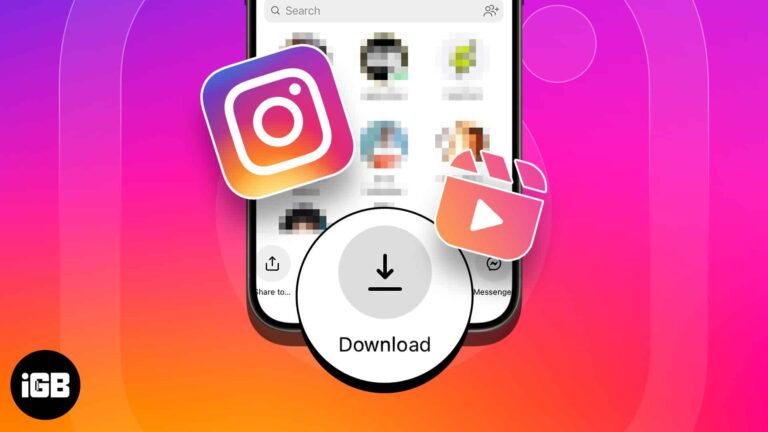 Как скачать Reels в Instagram на iPhone