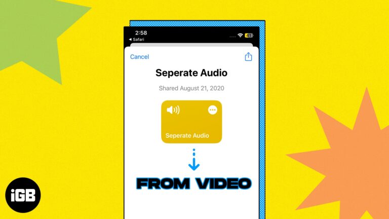 Как извлечь аудио из видео на iPhone и iPad двумя способами