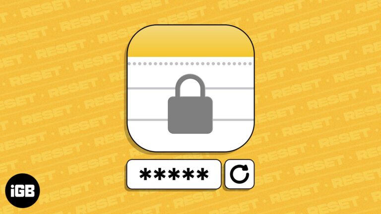 Как сбросить пароль Notes на iPhone, iPad и Mac