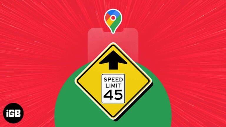 Как увидеть ограничения скорости в Картах Google на iPhone