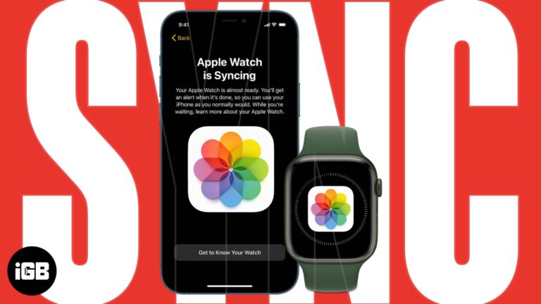Как синхронизировать фотографии с Apple Watch с вашего iPhone