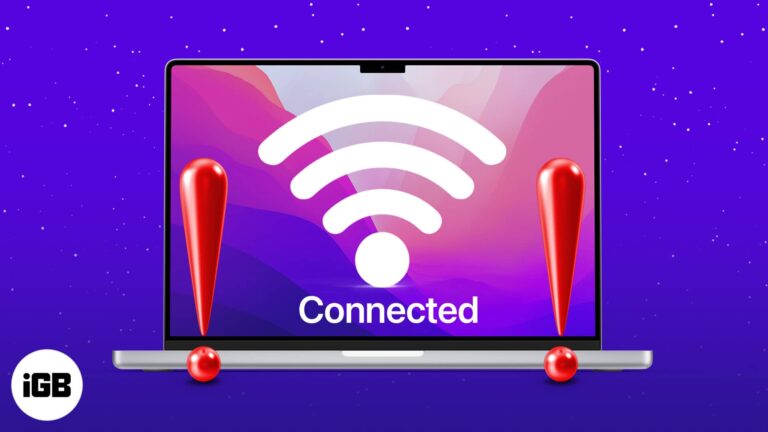MacBook подключается к Wi-Fi, но не имеет подключения к Интернету?  12 способов исправить!