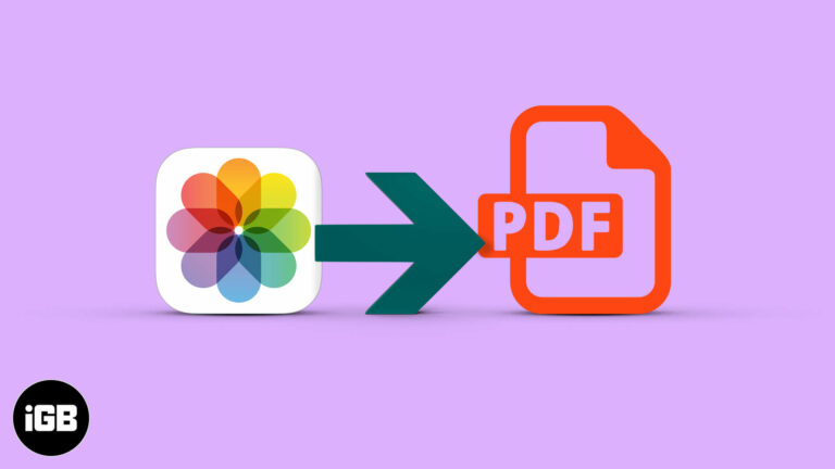 Как конвертировать изображение в PDF на iPhone и iPad: 7 простых способов
